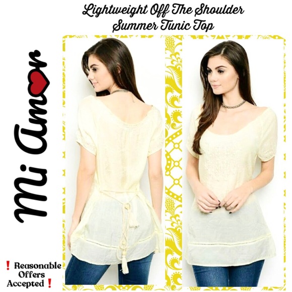 Mi Amore Tops - Vintage Inspired Sunshine Summer Lightweight Tunic